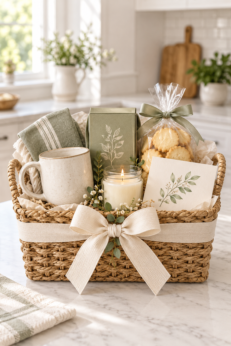 Cozy Little Break — gift basket by Melissa's Little Joys