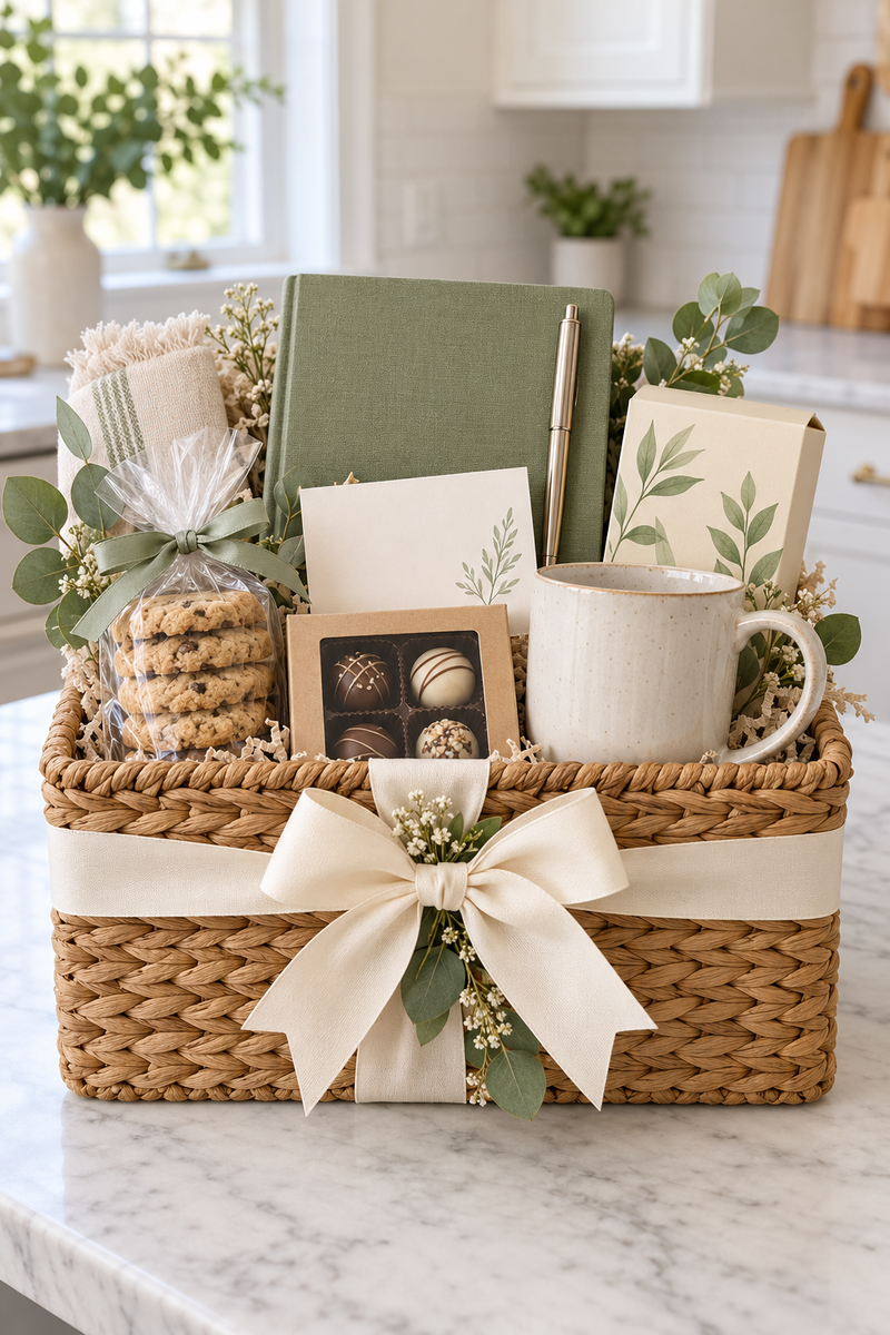Workday Appreciation — gift basket by Melissa's Little Joys